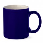 Tasse en céramique de plusieurs couleurs avec capacité de 300ml couleur bleu foncé