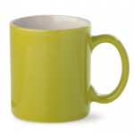 Tasse en céramique de plusieurs couleurs avec capacité de 300ml couleur vert lime