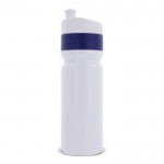 Gourde de sport sans BPA avec bord coloré fabriqué en UE 750ml couleur bleu foncé