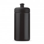 Bidon en plastique sans BPA et 100% anti-fuite 500ml couleur noir