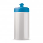 Bidon en plastique sans BPA et 100% anti-fuite 500ml couleur bleu ciel