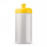 Bidon en plastique sans BPA et 100% anti-fuite 500ml couleur jaune