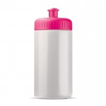 Bidon en plastique sans BPA et 100% anti-fuite 500ml couleur rose