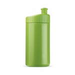 Bidon de sport en plastique sans BPA et 100% anti-fuite 500ml couleur vert lime