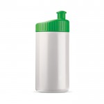 Bidon de sport en plastique sans BPA et 100% anti-fuite 500ml couleur vert