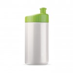 Bidon de sport en plastique sans BPA et 100% anti-fuite 500ml couleur vert clair