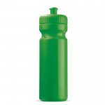 Gourde de sport en plastique sans BPA et 100% anti-fuite 750ml couleur vert