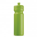 Gourde de sport en plastique sans BPA et 100% anti-fuite 750ml couleur vert lime