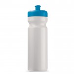 Gourde de sport en plastique sans BPA et 100% anti-fuite 750ml couleur bleu ciel