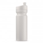 Gourde en plastique sans BPA et 100% anti-fuite 750ml couleur blanc