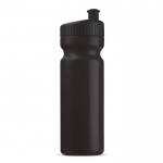 Gourde en plastique sans BPA et 100% anti-fuite 750ml couleur noir