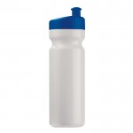 Gourde en plastique sans BPA et 100% anti-fuite 750ml couleur bleu foncé