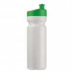 Gourde en plastique sans BPA et 100% anti-fuite 750ml couleur vert