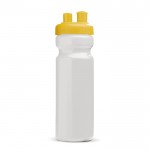 Gourde sans BPA avec design TopActive et atomiseur 750ml couleur jaune