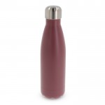 Gourde hermétique en acier inoxydable en couleurs pastel 500ml couleur bordeaux