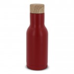 Gourde à double paroi en acier inoxydable avec infuseur à thé 340ml couleur bordeaux