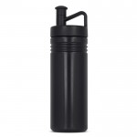 Gourde de sport avec design TopActive et bouchon ergonomique 500ml couleur noir