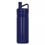 Gourde de sport avec design TopActive et bouchon ergonomique 500ml couleur bleu foncé