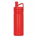 Gourde de sport avec design TopActive et bouchon ergonomique 500ml couleur rouge