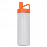 Gourde de sport avec design TopActive et bouchon ergonomique 500ml couleur orange