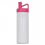 Gourde de sport avec design TopActive et bouchon ergonomique 500ml couleur rose