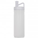 Gourde de sport avec design TopActive et bouchon ergonomique 500ml couleur blanc transparent