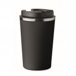 Mug isotherme personnalisé en inox couleur noir