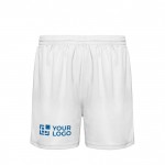 Short de sport 100% polyester unisexe 140 g/m² Roly avec zone d'impression