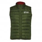 Gilet isolant avec effet duvet en polyester pour femme 290 g/m² Roly avec zone d'impression