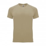 T-shirt technique 100% polyester pour homme 135 g/m² Roly couleur taupe