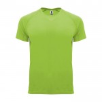 T-shirt technique 100% polyester pour homme 135 g/m² Roly couleur vert lime