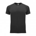 T-shirt technique 100% polyester pour homme 135 g/m² Roly couleur noir