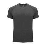 T-shirt technique 100% polyester pour homme 135 g/m² Roly couleur gris graphite