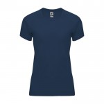 T-shirt technique 100% polyester pour femme 135 g/m² Roly couleur bleu marine