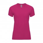 T-shirt technique 100% polyester pour femme 135 g/m² Roly couleur fuchsia