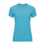 T-shirt technique 100% polyester pour femme 135 g/m² Roly couleur turquoise