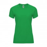 T-shirt technique 100% polyester pour femme 135 g/m² Roly couleur vert pomme