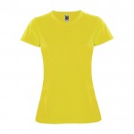 T-shirt technique en tricot piqué pour femme 150 g/m² Roly couleur jaune