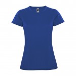 T-shirt technique en tricot piqué pour femme 150 g/m² Roly couleur bleu roi