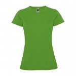 T-shirt technique en tricot piqué pour femme 150 g/m² Roly couleur vert pomme