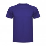 T-shirt technique homme en tricot piqué en polyester 150 g/m² Roly couleur violet