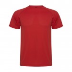 T-shirt technique homme en tricot piqué en polyester 150 g/m² Roly couleur rouge