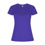 T-shirt technique en 50% polyester recyclé pour femme 135 g/m² Roly couleur violet