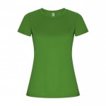 T-shirt technique en 50% polyester recyclé pour femme 135 g/m² Roly couleur vert pomme