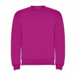 Pull unisexe en coton et polyester en tricot 280 g/m² Roly couleur fuchsia