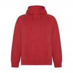 Sweat-shirt fait de 57% de coton biologique unisexe 300 g/m² Roly couleur rouge