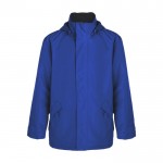 Veste imperméable unisexe en 100% polyester 400 g/m² Roly couleur bleu roi