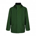 Veste imperméable unisexe en 100% polyester 400 g/m² Roly couleur vert bouteille