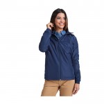 Veste imperméable légère unisexe en polyester 85 g/m² Roly couleur bleu marine image nature morte