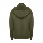 Veste imperméable légère unisexe en polyester 85 g/m² Roly couleur vert militaire deuxième vue arrière